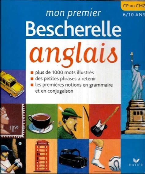 mon premier bescherelle anglais