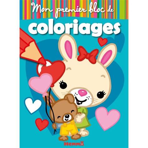 mon premier bloc de coloriage les ba c ba c s ani
