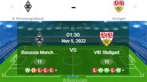 monchengladbach latest score today