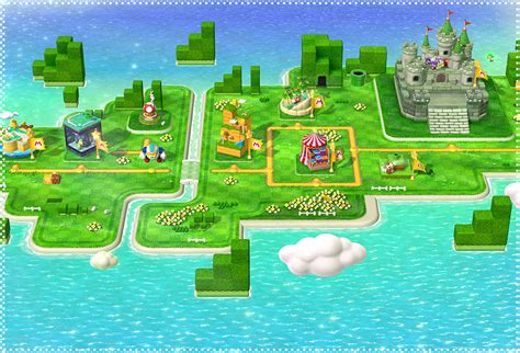 Monde Etoile 1 Mario 3d World   1 1 Soluce Mario 3d World Étoiles Vertes - Monde Etoile 1 Mario 3d World