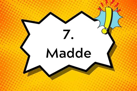 Mondros 7 Madde