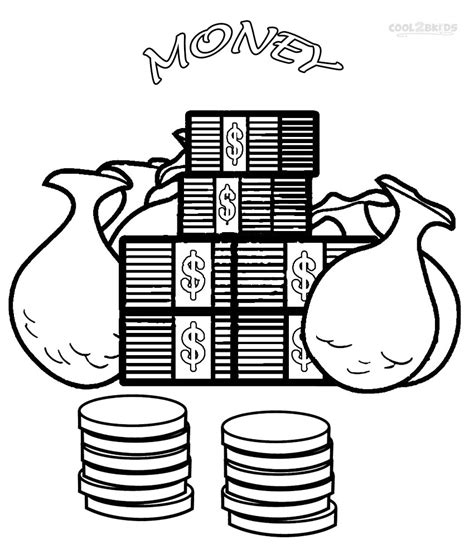 Money Coloring Pages Printable At Getdrawings Free Download Fake Money Coloring Pages - Fake Money Coloring Pages
