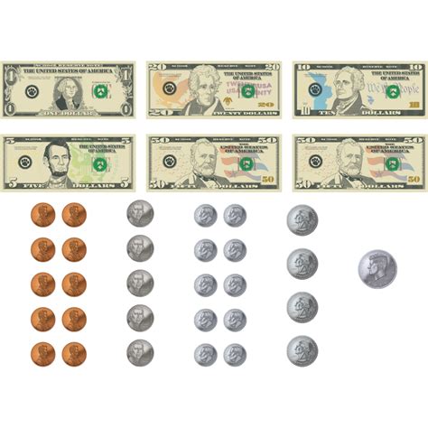Money Manipulatives For Math   Money Pieces The Math Learning Center - Money Manipulatives For Math