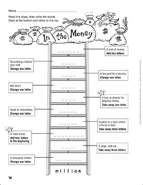 Money Matters Word Ladder Answer Key Exam Academy In The Money Word Ladder Answers - In The Money Word Ladder Answers