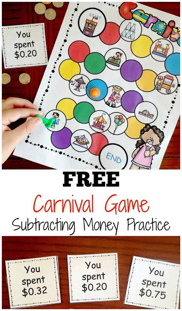 Money Subtraction   Free Carnival Subtracting Money Games - Money Subtraction