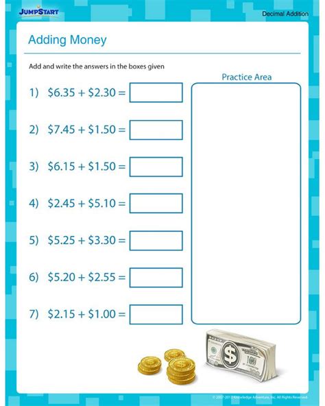 Money Worksheets 5th Grade Money Worksheet - 5th Grade Money Worksheet