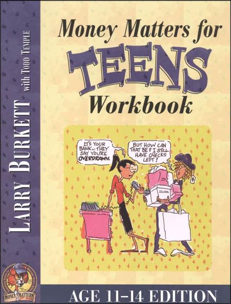 Read Money Matters Workbook For Teens Ages 11 14 