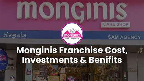 Monginis Franchise Cost