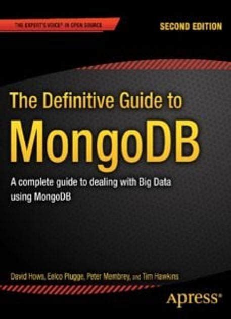 Mongodb The Definitive Guide G C It