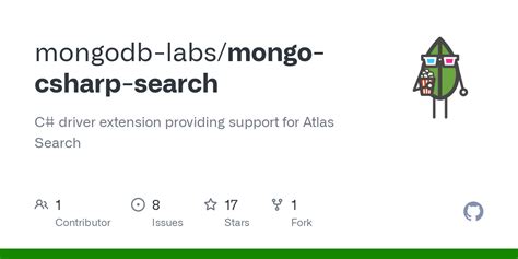 mongodb-labs/mongo-csharp-search - Github