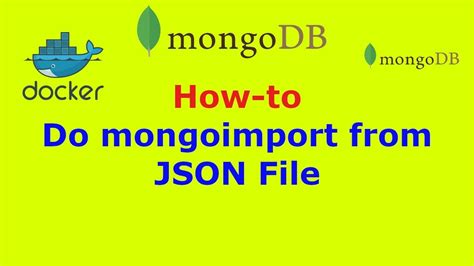 mongoimport multiple json files