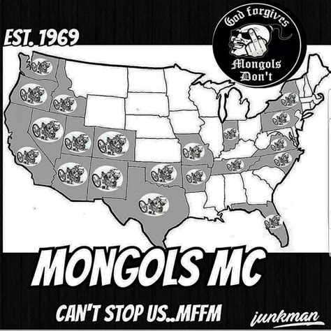 Mongols Mc Chapter Locations