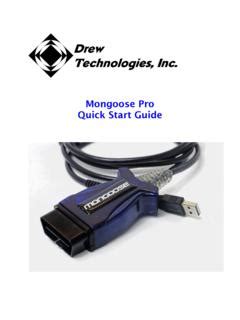 Read Mongoose Quick Start Guide Drew Technologies 
