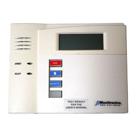 Monitronics Alarm System User Manual