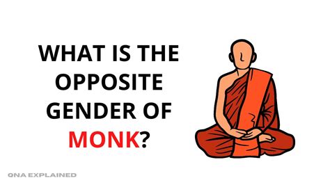 Monk Opposite Gender