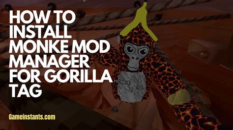 How To Install An Awesome Gorilla Tag Mod Menu — Reality Remake