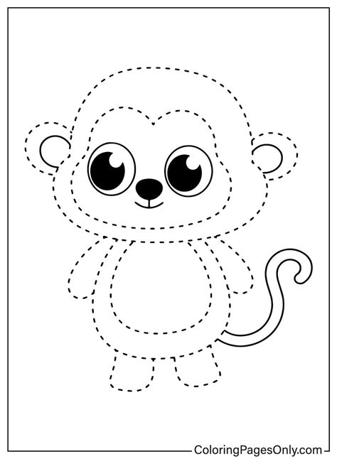 Monkey Drawing Tracing