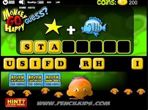 Monkey Go Happy Guess Walkthrough