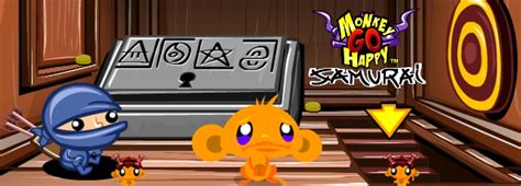 Monkey Go Happy Samurai Walkthrough