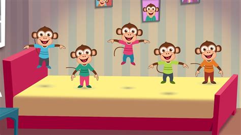 Monkey Jumping On The Bed