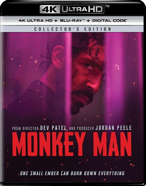 Monkey Man 4k Blu Ray