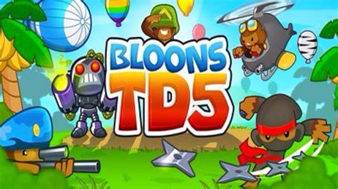 MONKEYS VS. BALLOONS! Bloons Tower Defense 5 (TD 5) Gameplay! YouTube