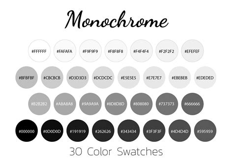 mono colors