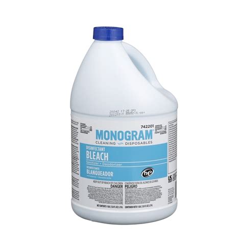 Monogram Bleach Sds