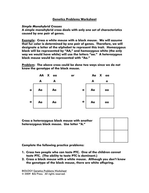 Download Monohybrid And Dihybrid Crosses Question Practical Paper Term 2 