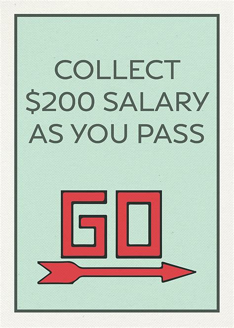 monopoly - If you pass GO, do you collect 200 at the end of the …