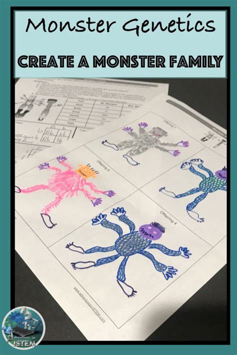 Monster Genetics Project Answer Key
