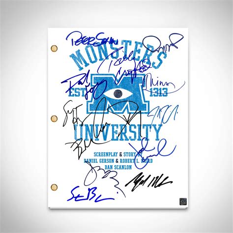 Monsters University Script