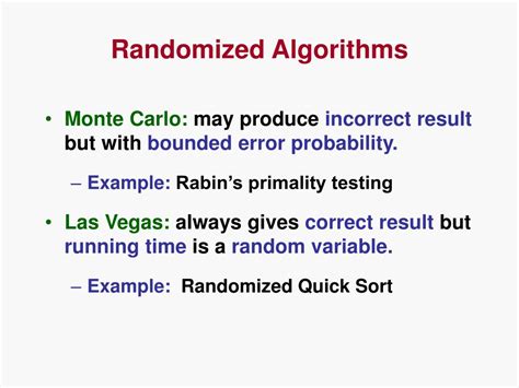 monte carlo randomized algorithm ppt