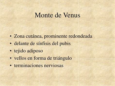 Monte De Venus