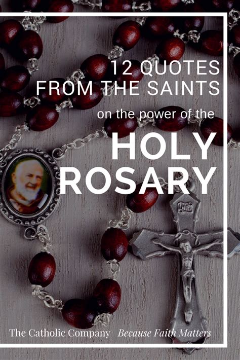 Month Of The Holy Rosary Quotes