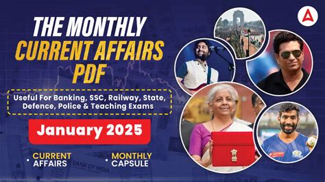 Monthly Current Affairs Pdf