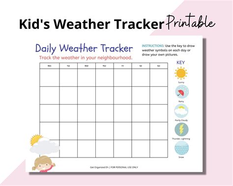 Monthly Weather Tracking Worksheet All Kids Network Weather Tracking Worksheet - Weather Tracking Worksheet