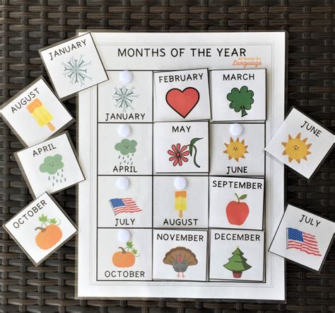 Months Of The Year Activities Powerful Mothering Months Of The Year Activities - Months Of The Year Activities
