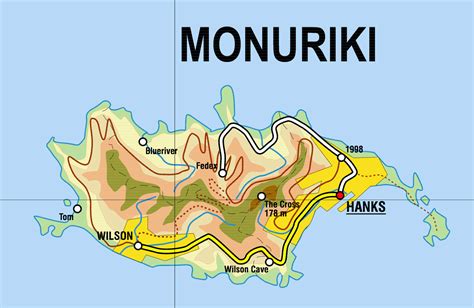monuriki island map