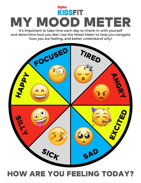 Mood Meter Worksheet   At Home Mood Meters Worksheets 99worksheets - Mood Meter Worksheet
