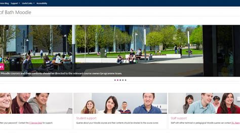 Moodle Bath University