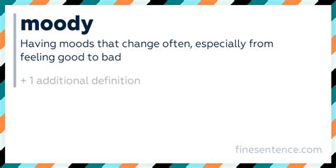 moody meaning