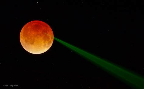 moon laser