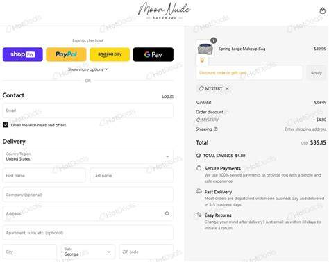 moon nude discount code