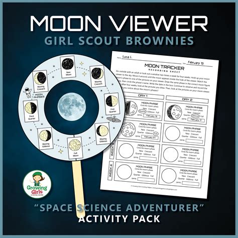 Moon Phases Activity Space Science Adventurer Badge Moon Phases Activity Worksheet - Moon Phases Activity Worksheet