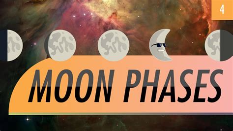 Moon Phases Crash Course Astronomy 4 Youtube Earth Science Moon Phases - Earth Science Moon Phases