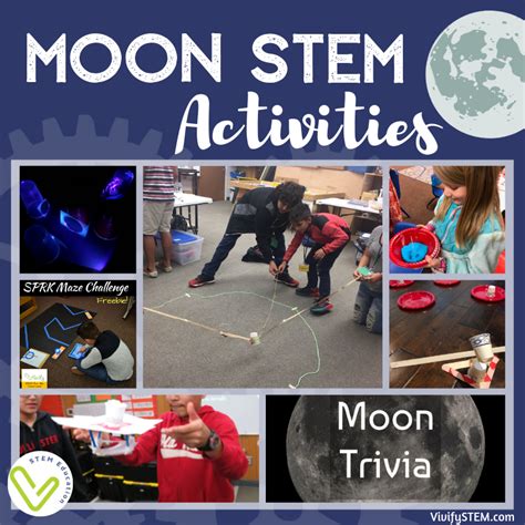 Moon Stem Activities To Learn About The Moon Moon Math - Moon Math