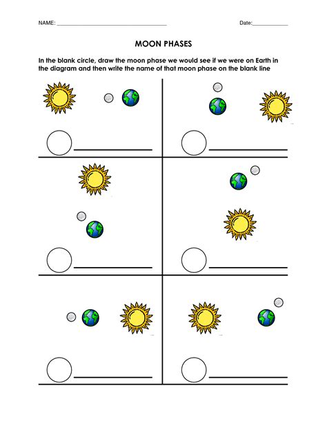 Moon Worksheets For Kindergarten Sun Worksheets For Kindergarten - Sun Worksheets For Kindergarten