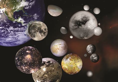Moons Planets
