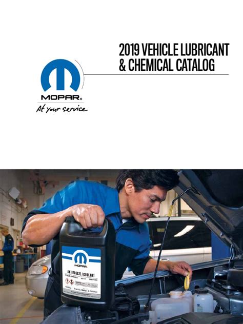 Mopar Chemical Catalog